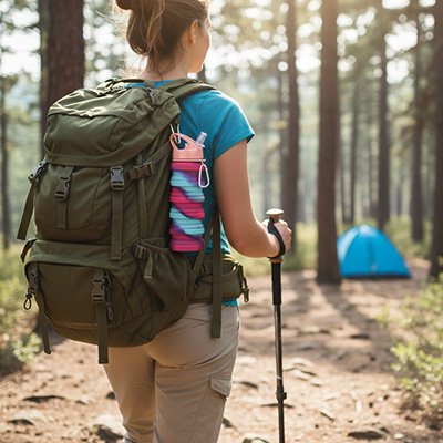 Gourde-pliable-balade-foret