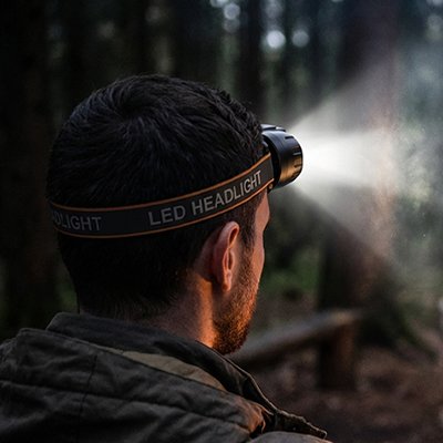 Lampe frontale foret