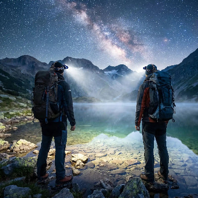 lampe-frontale-lac-montagne