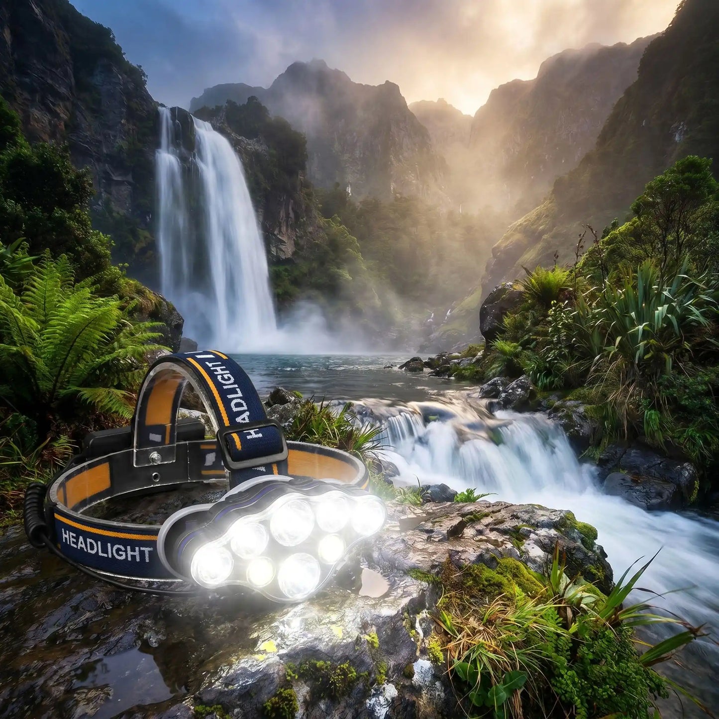 lampe-frontale-presentation-cascade