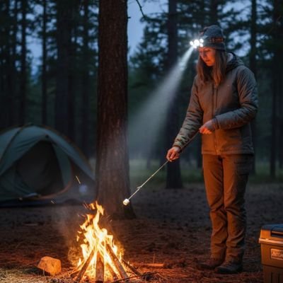 Lampe-frontale-rechargeable-feu 